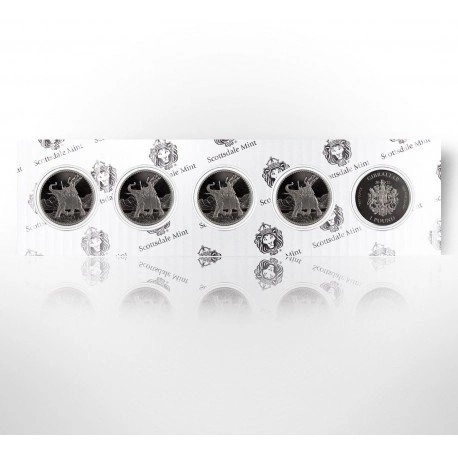 Gibraltar: War Elephant 1 uncja Srebra 2022