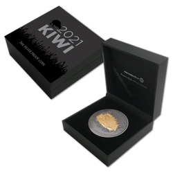 Kiwi 5 uncji Srebra 2021 Proof