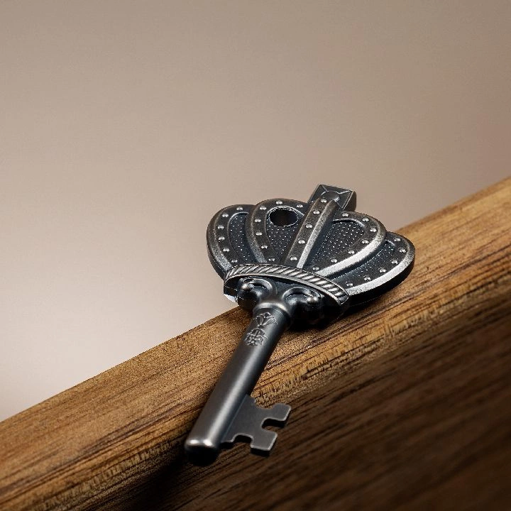 Cook Islands: Key to my Kingdom 1 uncja Srebra 2023 Ultra High Relief Antiqued Coin