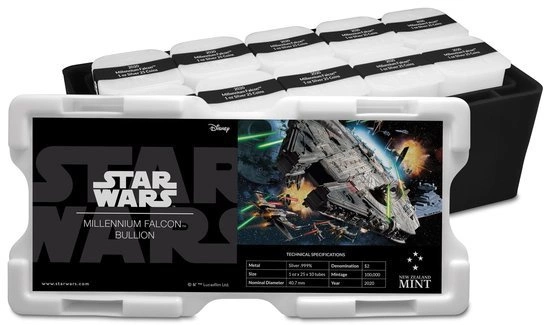 Niue: Star Wars - Millennium Falcon 1 uncja Srebra 2021
