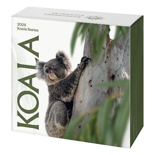 Australia: Koala 1 uncja Srebra 2026 Proof High Relief