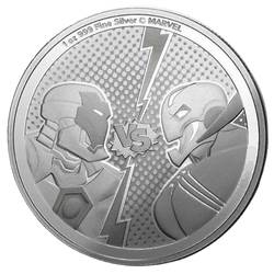 Niue: Marvel - Iron Man vs. Ultron 1 uncja Srebra 2025