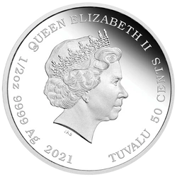 Lunar III: Mały Bawół 1/2 uncji Srebra 2021 Proof