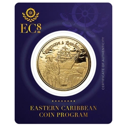 Antigua & Barbuda: Rum Runner 1 uncja Złota 2023 Proof