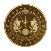 Tokelau: Chronos 1/10 uncji Złota 2021 Prooflike