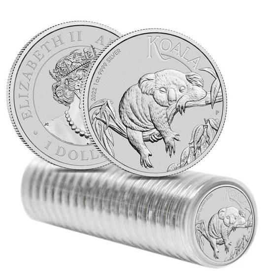 Perth Mint Koala 1 uncja Srebra 2022 1 AUD
