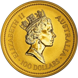 Australijski Kangur - Samorodek 1 uncja Złota 1993