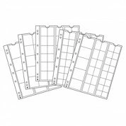 Karty na monety OPTIMA 24 x 34 mm
