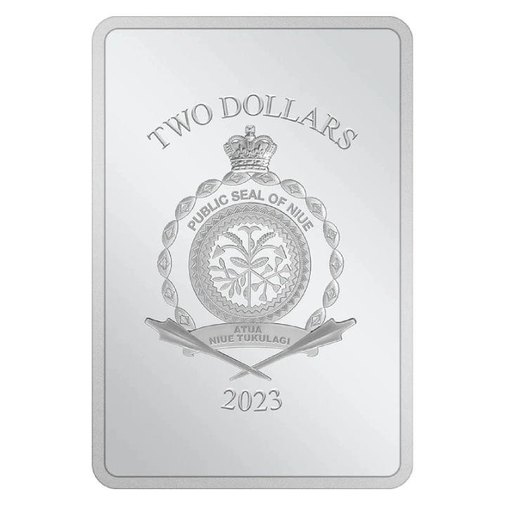 Niue: The Hobbit Poster - An Unexpected Journey kolorowany 1 uncja Srebra 2023 Proof