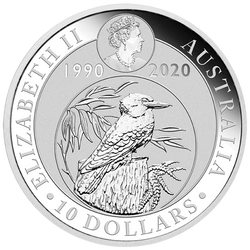 Kookaburra 10 uncji Srebra 2020