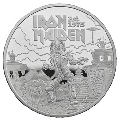 Iron Maiden 5 uncji Srebra 2025 Proof