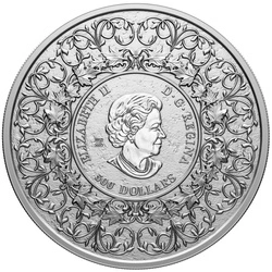 Kanadyjski Liść Klonowy - 35. rocznica 5000 gramów Srebra 2023 Matte Proof