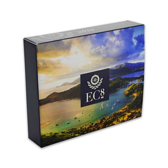 Montserrat: Emerald Isle of the Caribbean kolorowany 1 uncja Srebra 2019 Proof