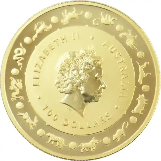 RAM: Lunar - Rok Koguta 1 uncja Złota 2017