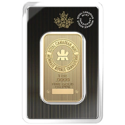 Sztabka The Royal Canadian Mint - Wafer 1 uncja Złota 2024 LBMA GD Refiner 