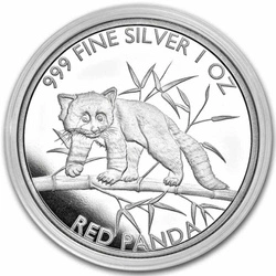 Czad: Red Panda 1 uncja Srebra 2023 
