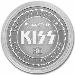 Niue: KISS 50th Anniversary 1 uncja Srebra 2023