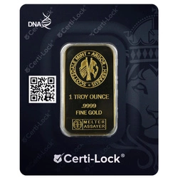 Sztabka Argor - Heraeus - Scottsdale Lion 1 uncja Złota