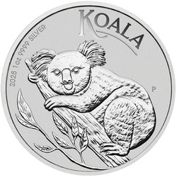 Koala 1 uncja Srebra 2025