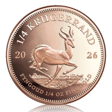 Krugerrand 1/4 uncji Złota 2026