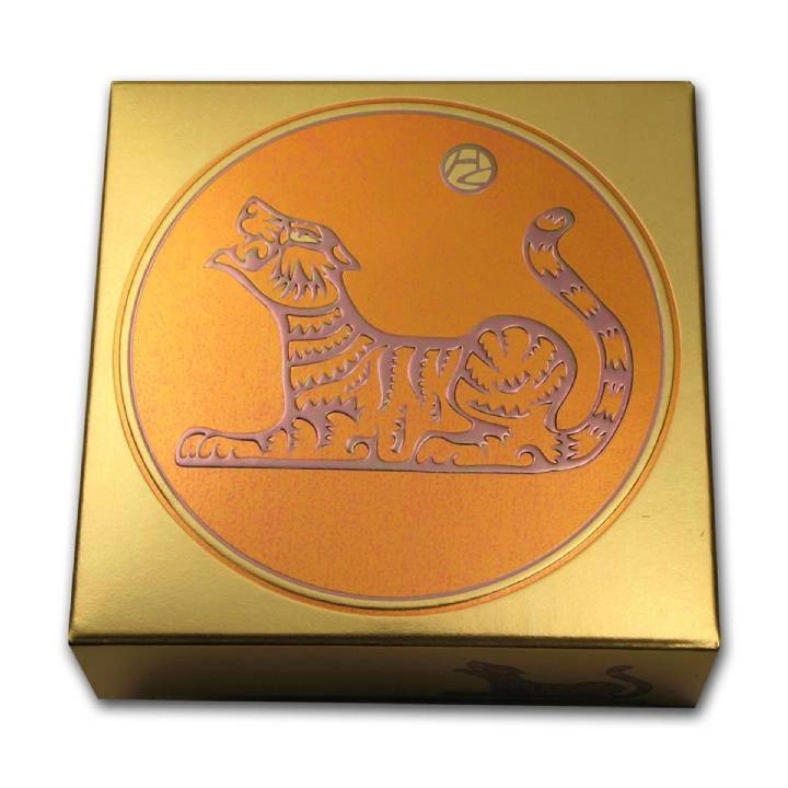 Canada: Year of the Tiger $150 Złoto 2010 Proof Hologram