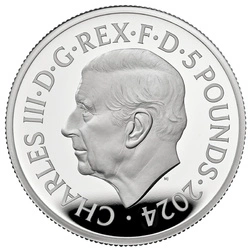 Buckingham Palace £5 Srebro 2024 Proof