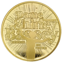 Dame Shirley Bassey 1 uncja Złota 2023 Proof