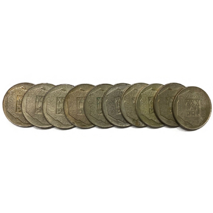 XXX Lat PRL "Mapka" 200 zł Srebro 1974 100 sztuk