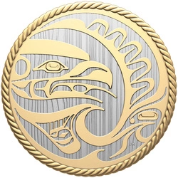 Canada: The Hunter pozłacany $30 Srebro 2024 Reverse Proof