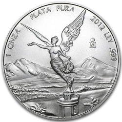 Mexican Libertad 1 uncja Srebra 2012