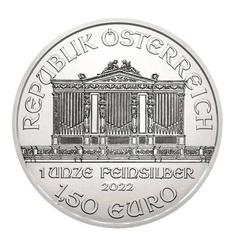 Wiedeński Filharmonik 1 uncja Srebra 2022