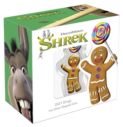 Niue: Ciastek kolorowany 1 uncja Srebra 2021