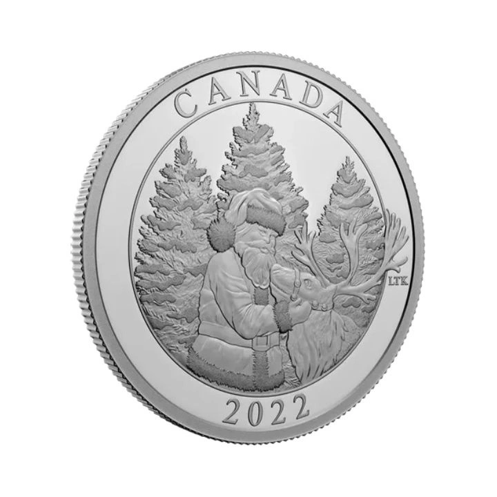 Canada: The Magic of the Season $50 Srebro 2022 Proof