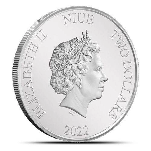 Niue: Żółw Szylkretowy 1 uncja Srebra 2022