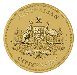 Australijskie Obywatelstwo 13,5 grama Brązu Aluminiowego 2021