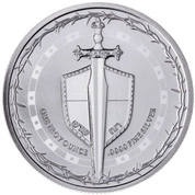 Niue: Sword of Truth 1 uncja Srebra 2023