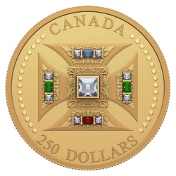 Canada: St. Edward’s Crown $250 Złoto 2023 Proof