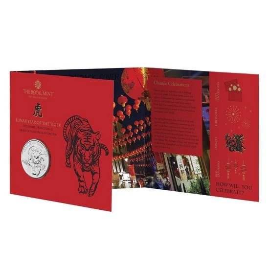 Lunar: Rok Tygrysa 28,28 gramów Miedzioniklu 2022