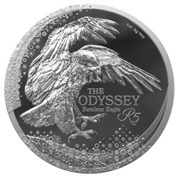 The Odyssey Of The Sky - Bateleur Eagle 1 uncja Srebra 2025 Proof