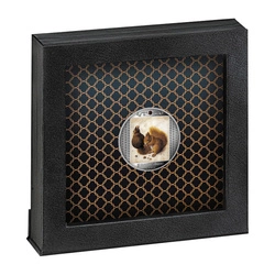 Cameroon: Albrecht Dürer - Wiewiórki kolorowane Srebro 2021 Proof