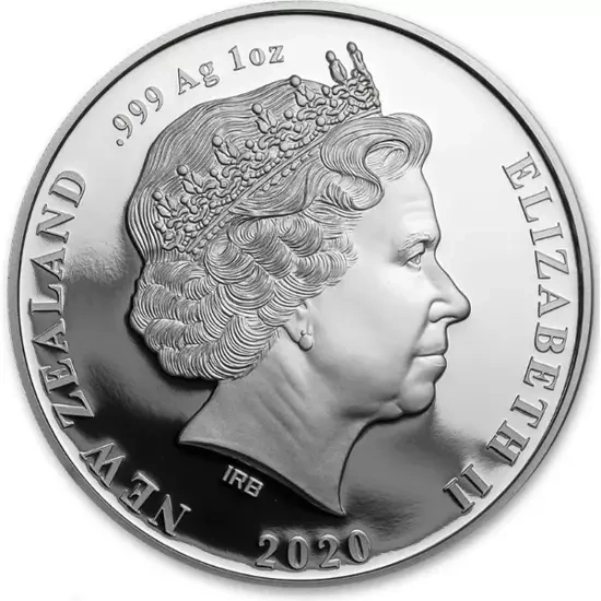 Kiwi kolorowany 1 uncja Srebra 2020 Proof