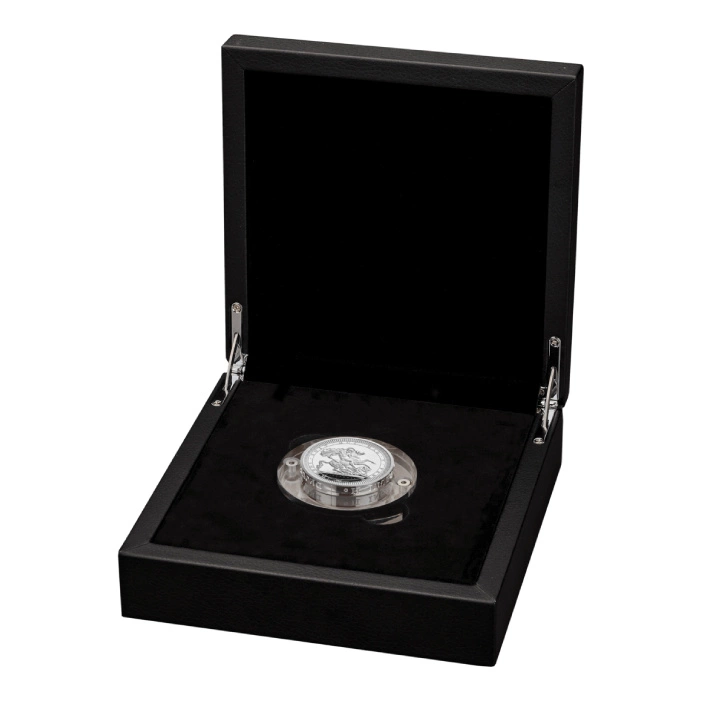 Great Engravers - Benedetto Pistrucci St George and the Dragon 2 uncje Srebra 2024 Proof