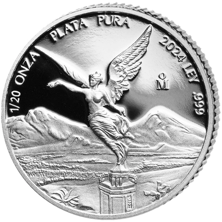 Mexican Libertad 1/20 uncji Srebra 2024 Proof