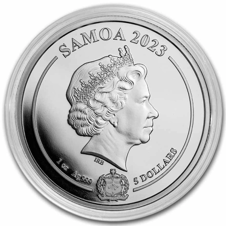 Samoa: DC Comics - Green Lantern 1 uncja Srebra 2023 Proof