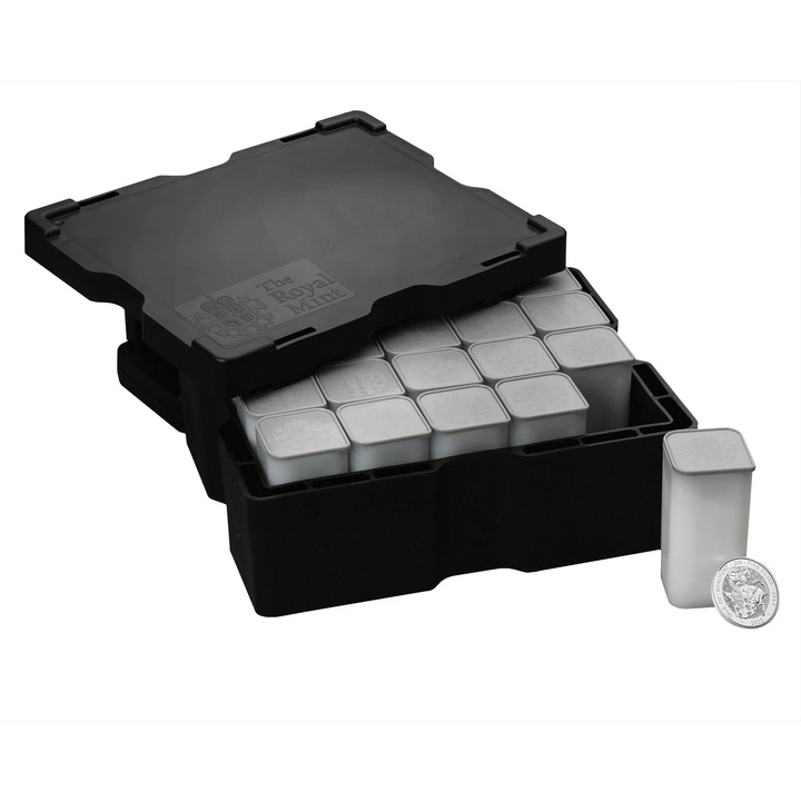 The Royal Tudor Beasts: The Yale Of Beaufort 2 uncje Srebra 2023