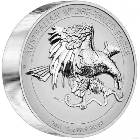 Orzeł Australijski 10 uncji Srebra 2021 Proof High Relief