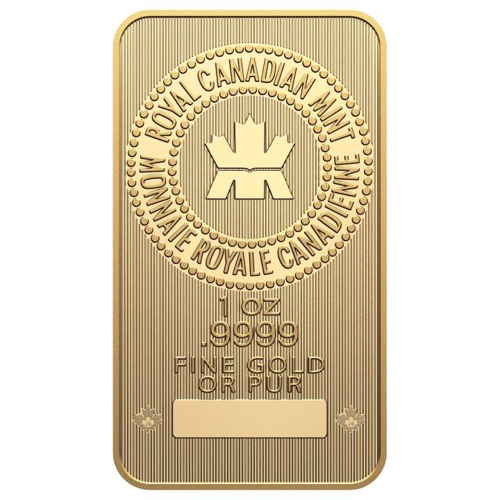 Sztabka The Royal Canadian Mint - Wafer 1 uncja Złota 2024