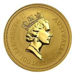 Perth Mint: Australian Nugget 1 uncja Złota 1988