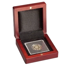 Leuchtturm - Etui na monetę (14-41 mm) Volterra Quadrum