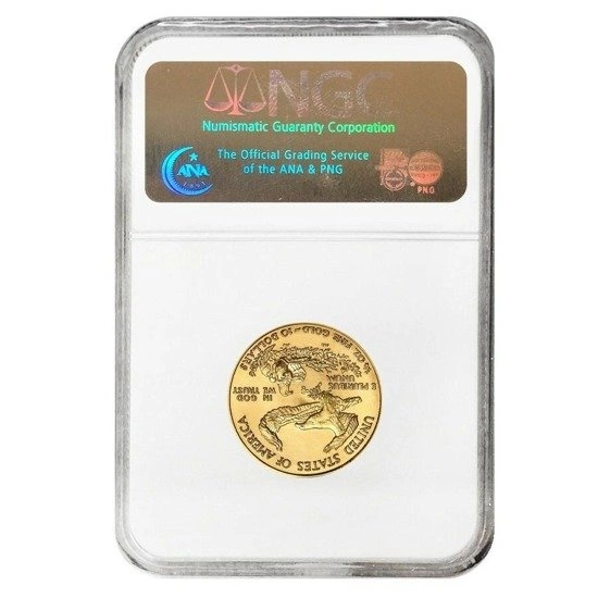 Amerykański Orzeł 1/4 uncji Złota 2006 MS 69 NGC